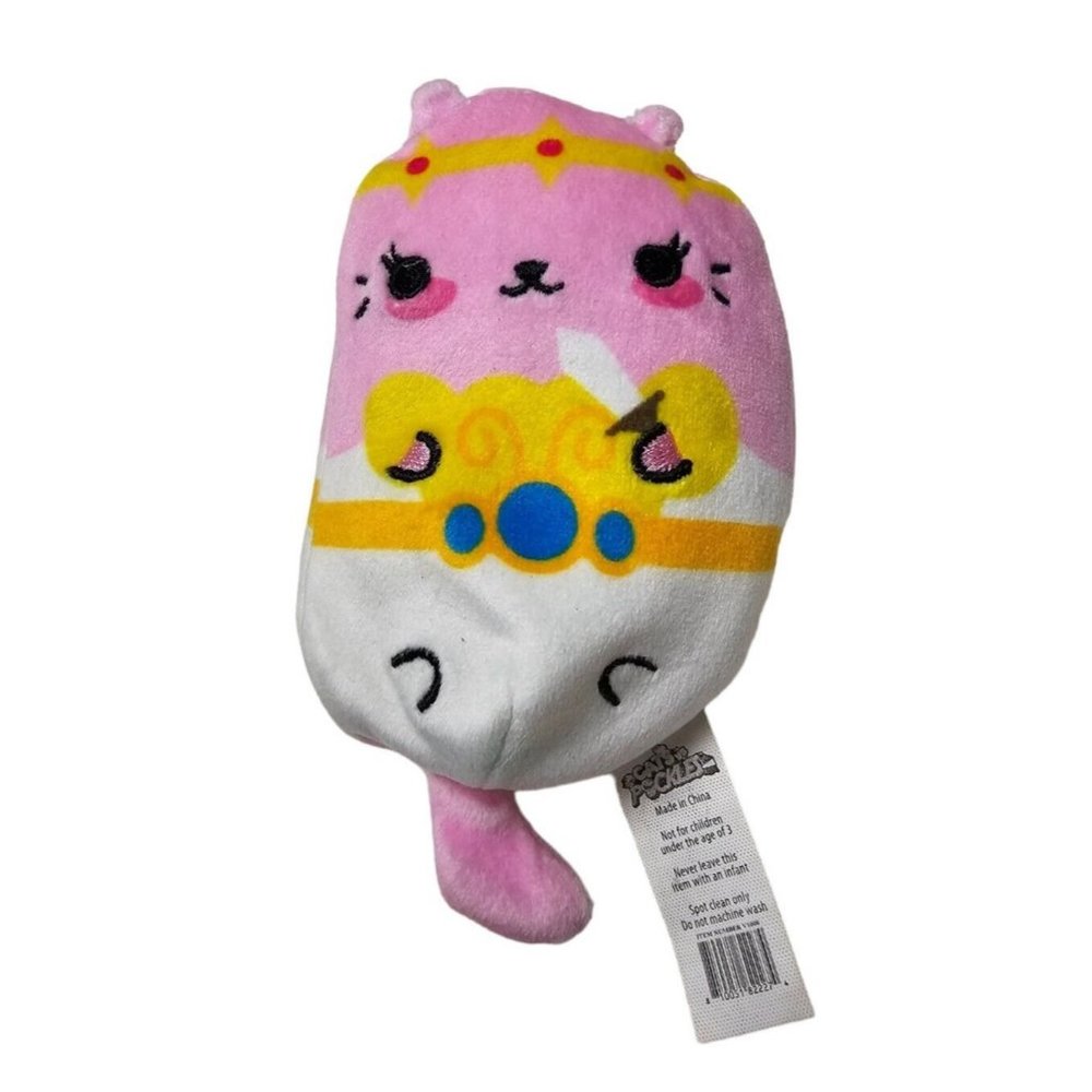 Cats vs Pickles 307 Amazonia 5” Beanbag Plush Gold Wave Series 3 Preowned Toy